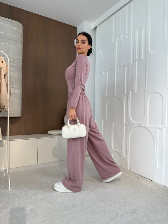 Komplet 2w1 Pure pudrowy