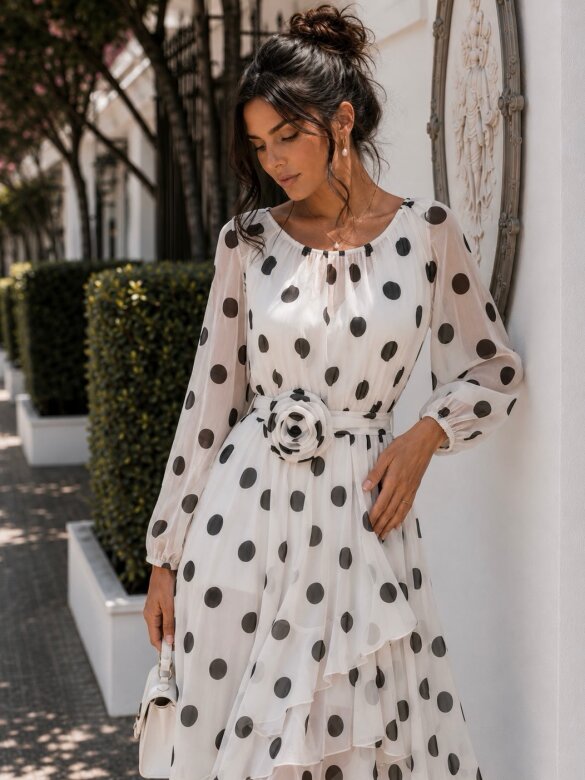 Dress Dream Allure white-black