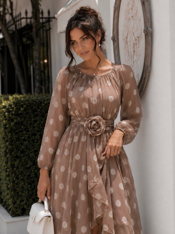 Dress Dream Allure beige-white