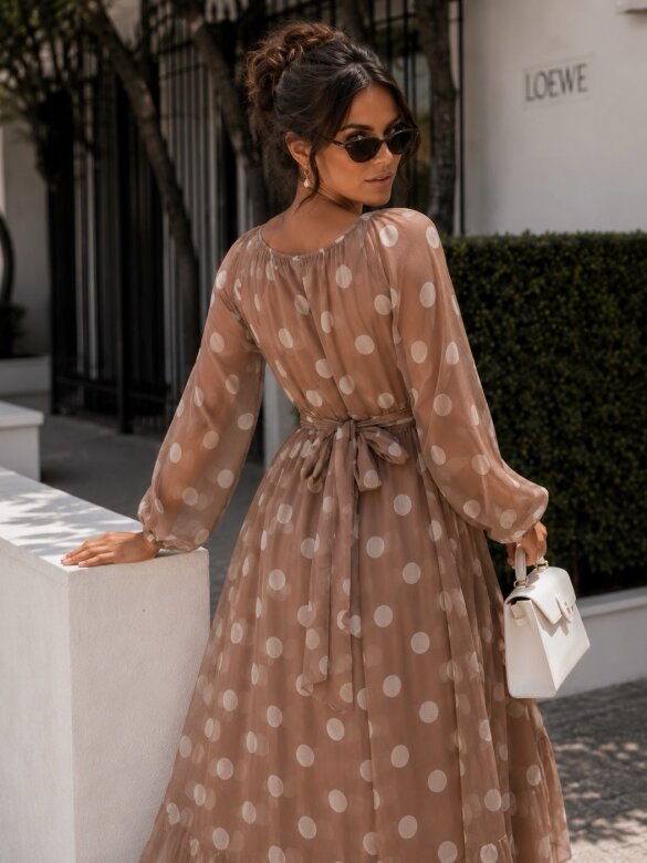 Dress Dream Allure beige-white
