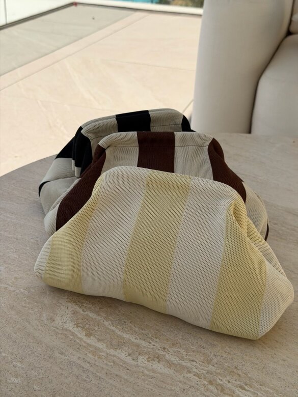 Handbag Mila brown-beige