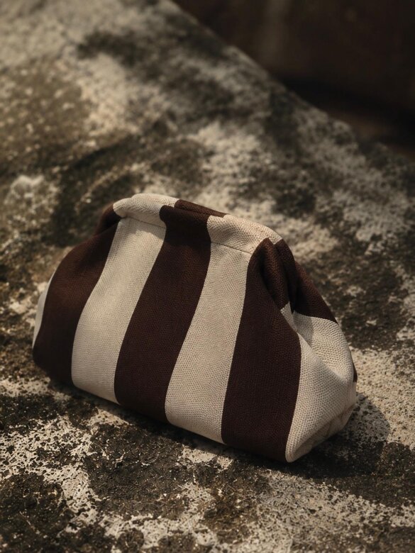 Handbag Mila brown-beige