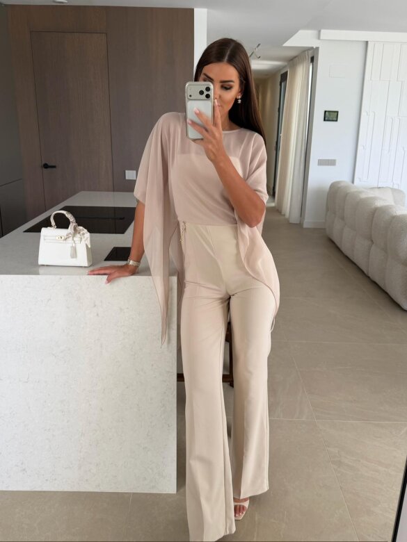 Jumpsuits Miresi with viscose beige