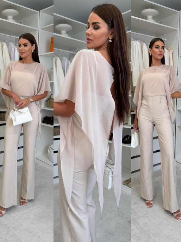 Jumpsuits Miresi with viscose beige