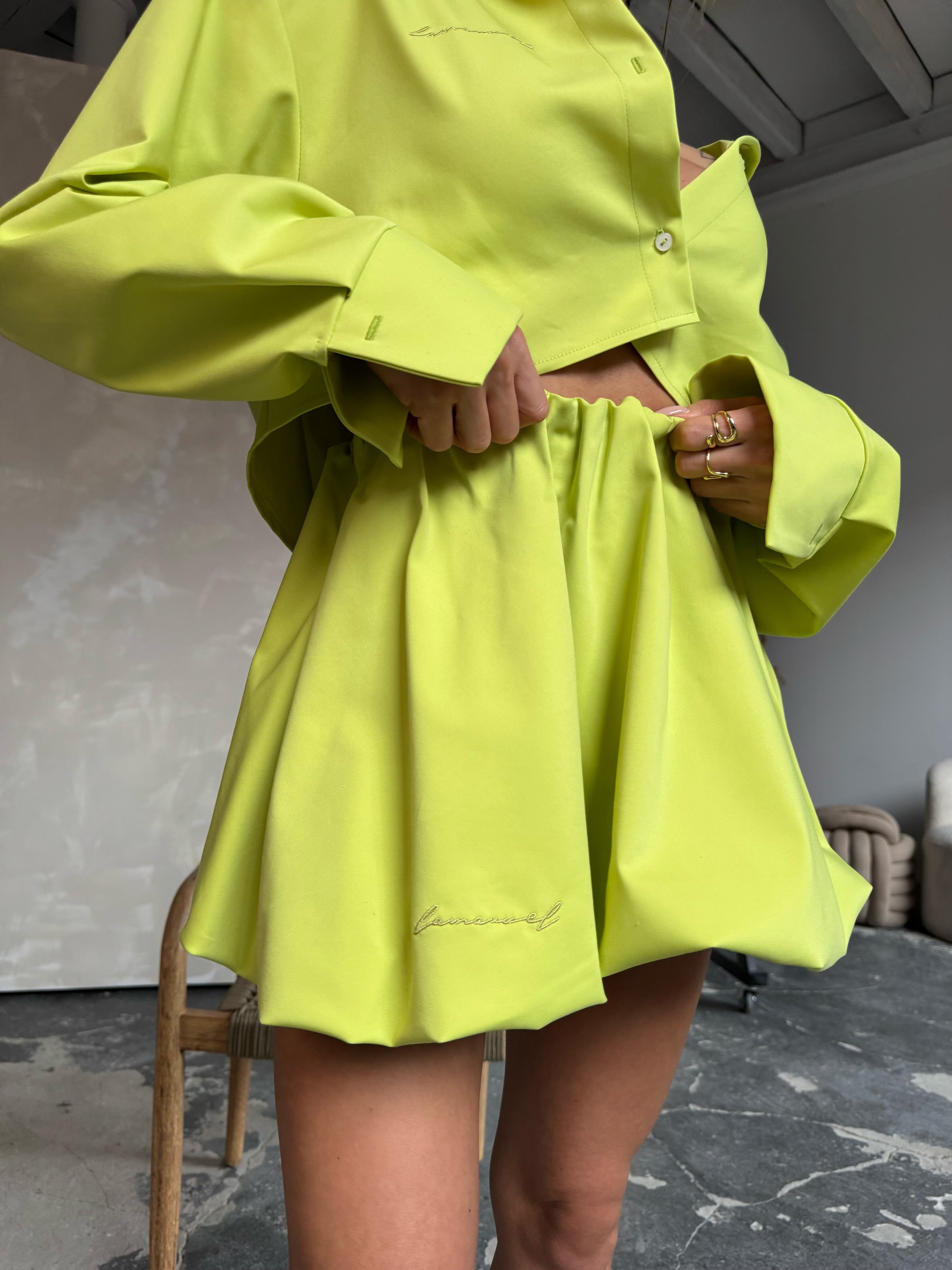 Skirt Marry Me bomber lime