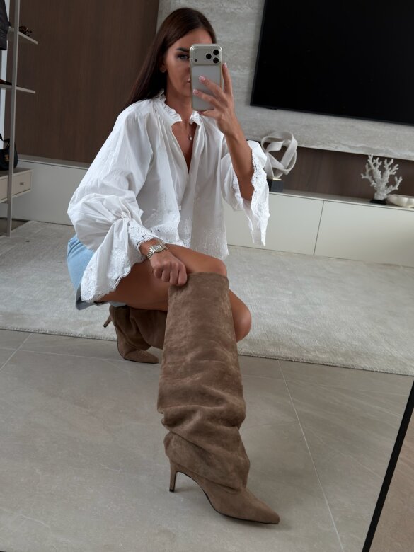High Boots Freddo beige