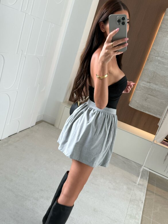 Spódniczko-szorty Trezze szare