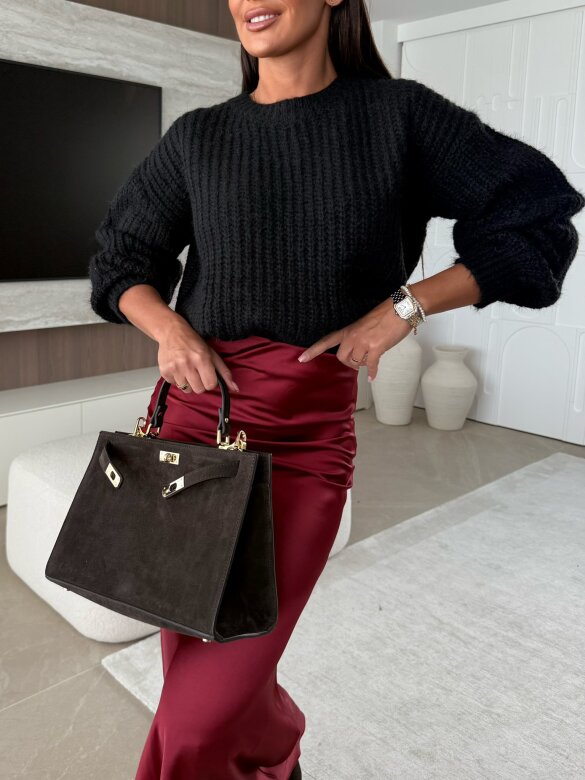 Spódnica Scarlet midi czerwona 