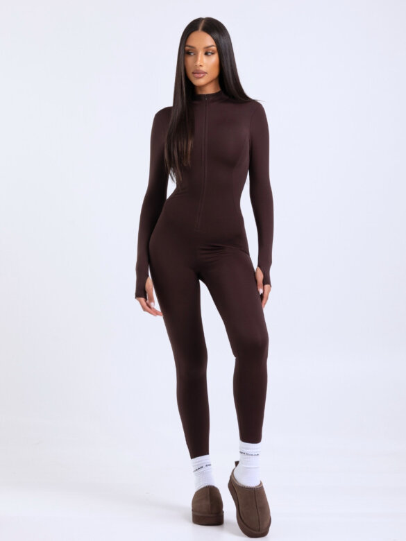 Kombinezon Harper Premium longsleeve czekoladowy