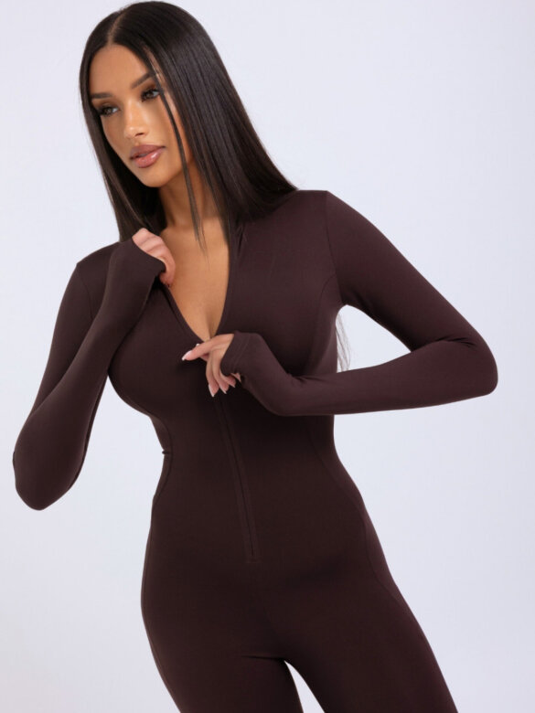 Kombinezon Harper Premium longsleeve czekoladowy