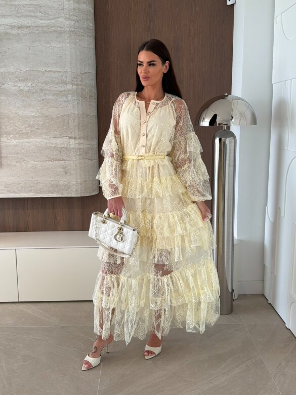 Sukienka Merina butter yellow 