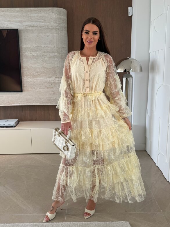 Sukienka Merina butter yellow 