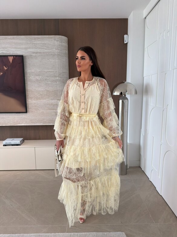 Sukienka Merina butter yellow 