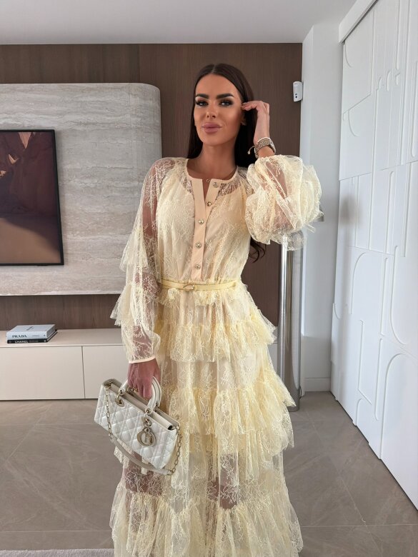 Sukienka Merina butter yellow 