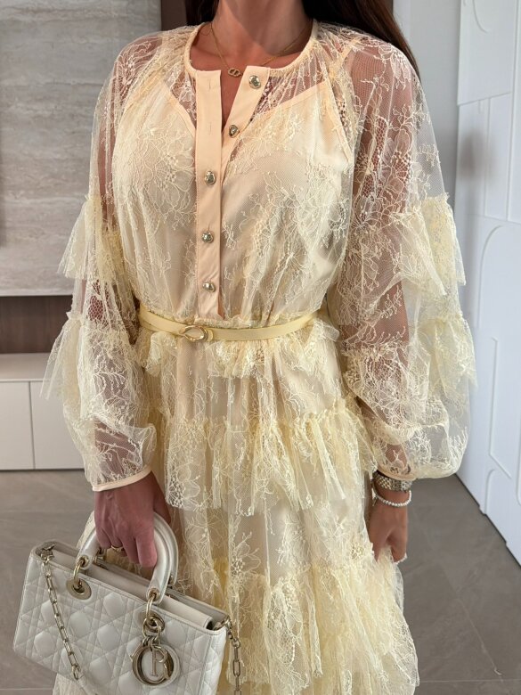 Sukienka Merina butter yellow 