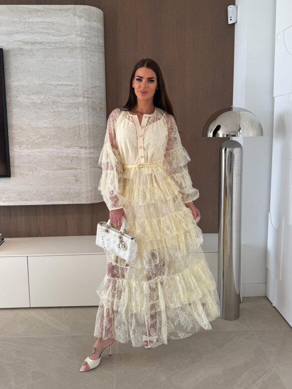 Sukienka Merina butter yellow 