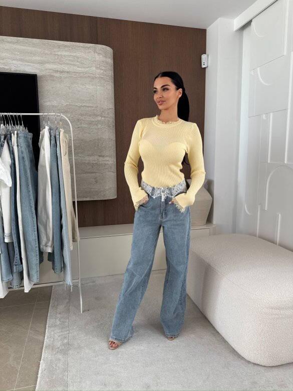 Sweter Kaite żółty