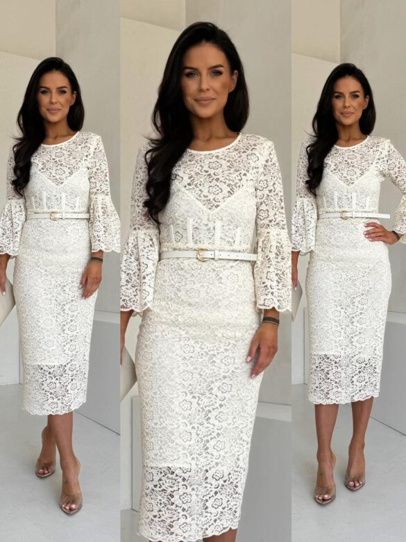 Sukienka Parssa ecru 