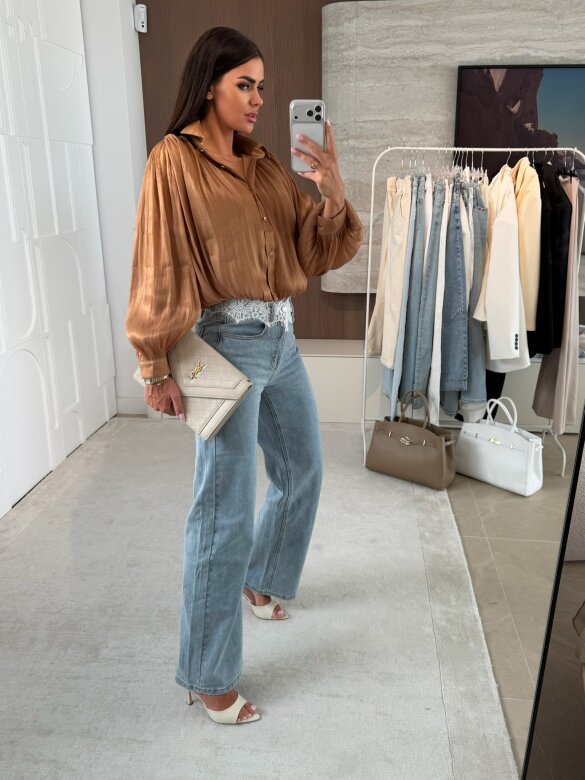 Bluzka Alpen bombka brązowa