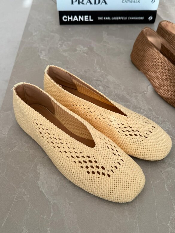 Ballerinas Calios butter yellow