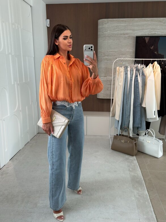 Bluzka Alpen bombka pomarańczowa