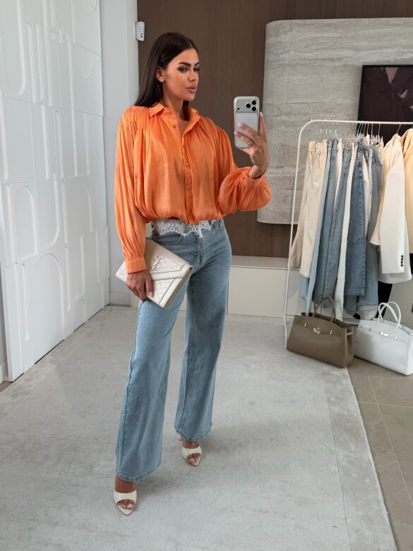 Bluzka Alpen bombka pomarańczowa