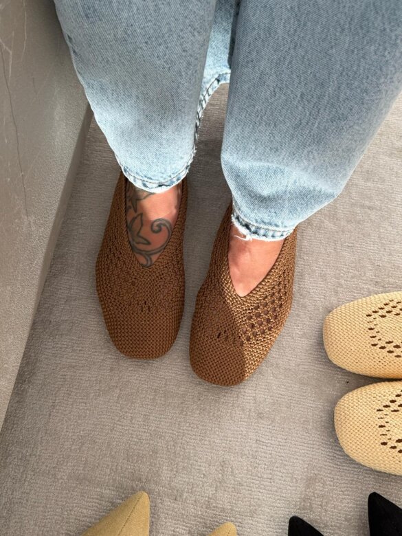 Baleriny Calios mocca 