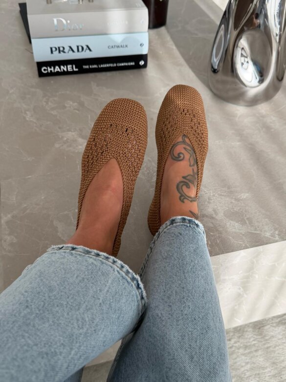 Baleriny Calios mocca 