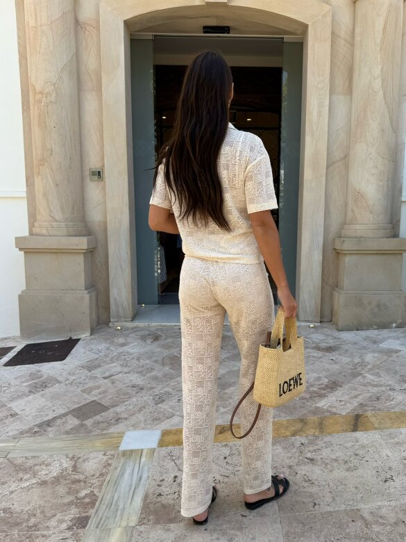 Komplet 2w1 Tristy 80% bawełna waniliowy 