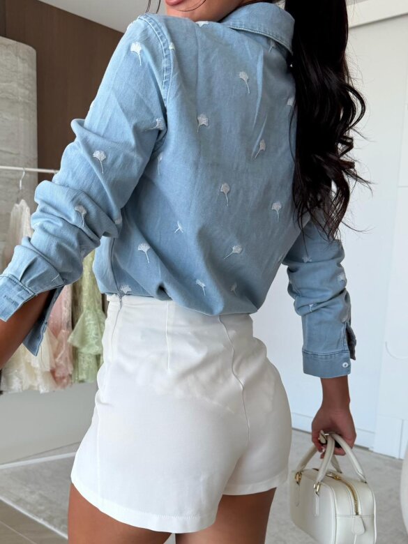 Spódniczko-szorty Asturio białe 