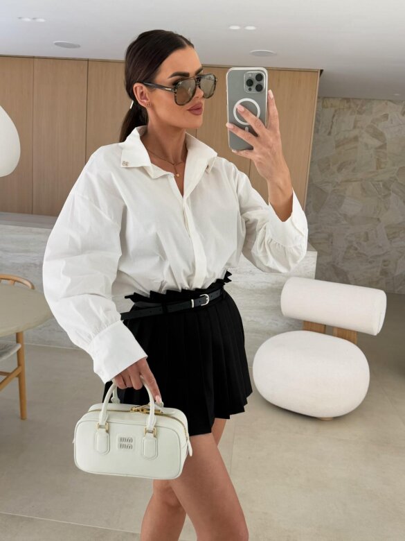 Koszula Garrett oversize ecru