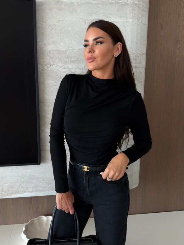 Blouse Cerro viscose black