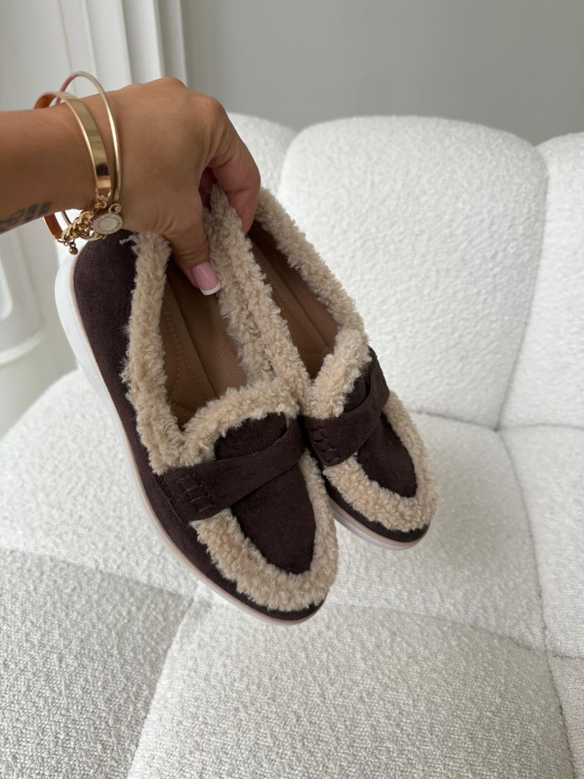 Mokasyny Evie czekoladowe