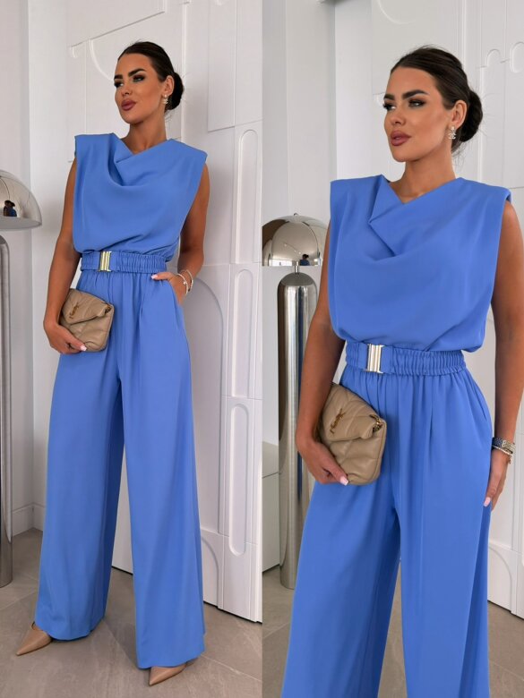 Kombinezon Tresie niebieski