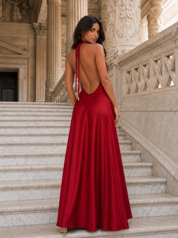 Dress Luce Milano claret