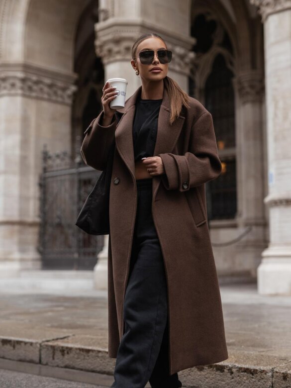 Płaszcz Osher II brązowy 