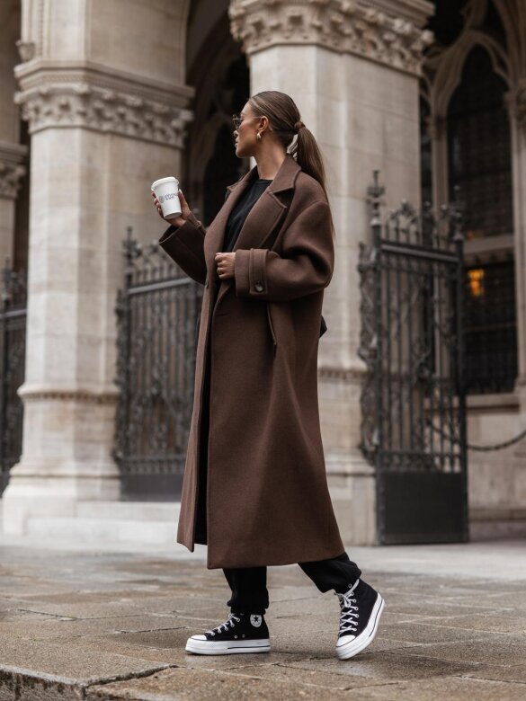 Płaszcz Osher II brązowy 