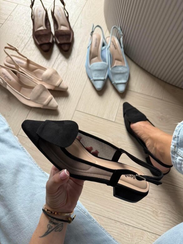 Baleriny Morssi czarne 