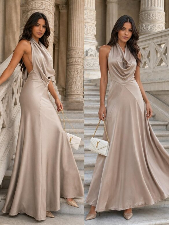 Dress Luce Milano beige