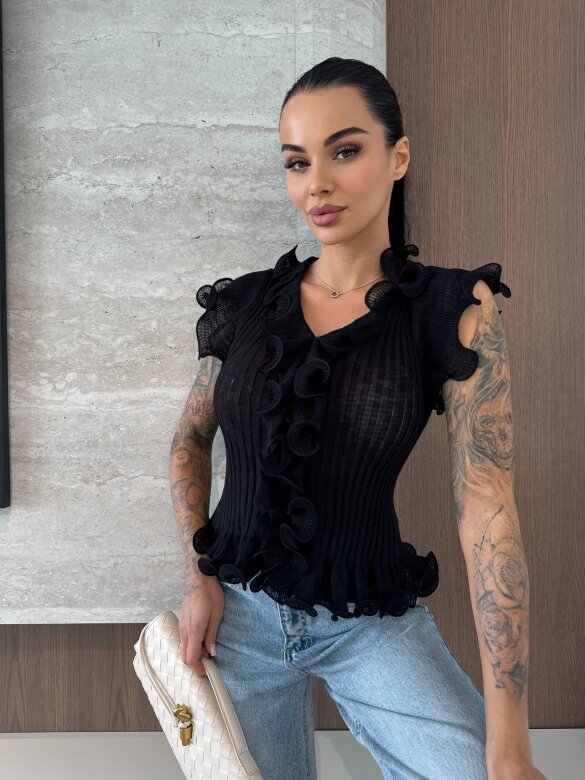 Bluzka Fabiene czarna