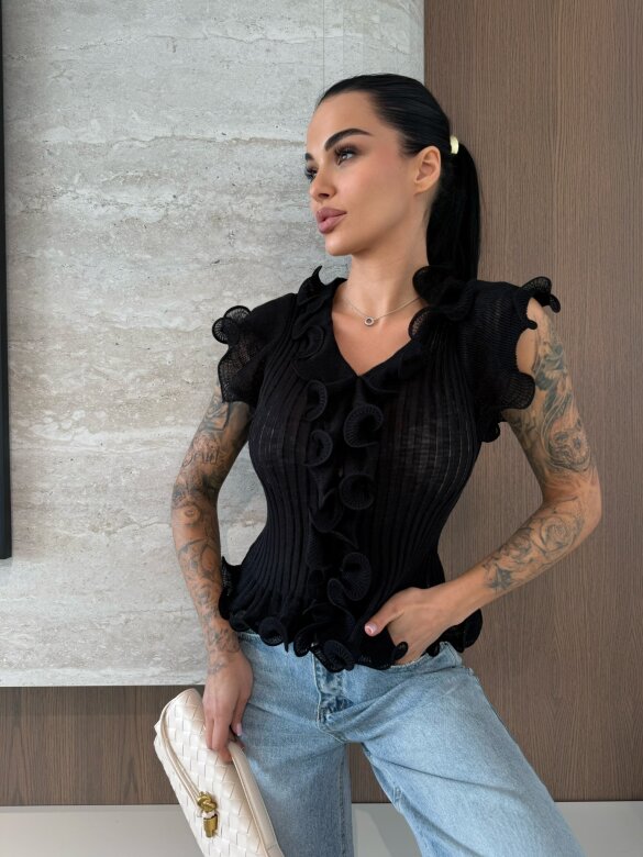 Bluzka Fabiene czarna