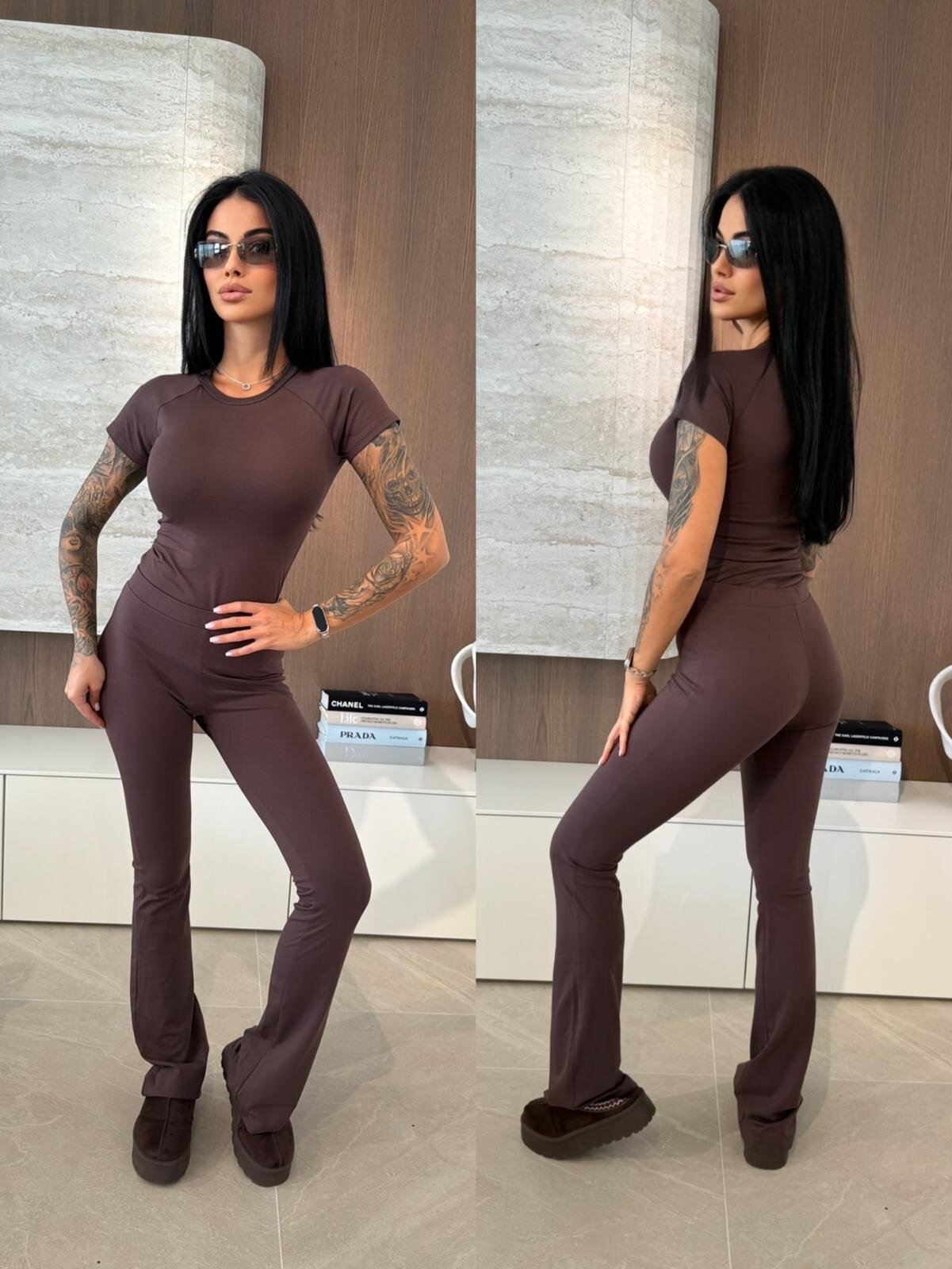 Komplet 2w1 Cosy Premium czekoladowy