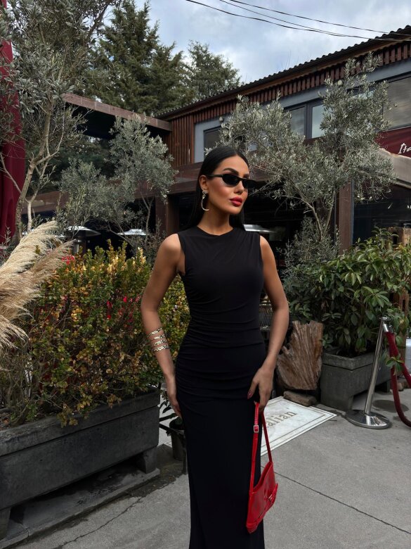 Sukienka Tiffany maxi czarna