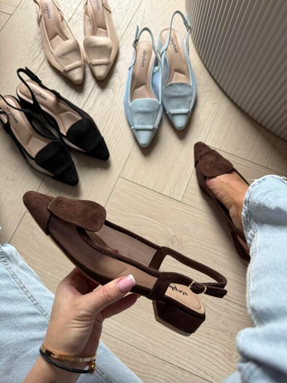 Baleriny Morssi czekoladowe 