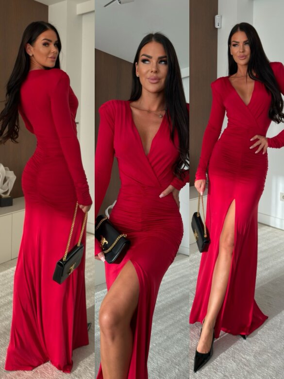 Dress Polene red
