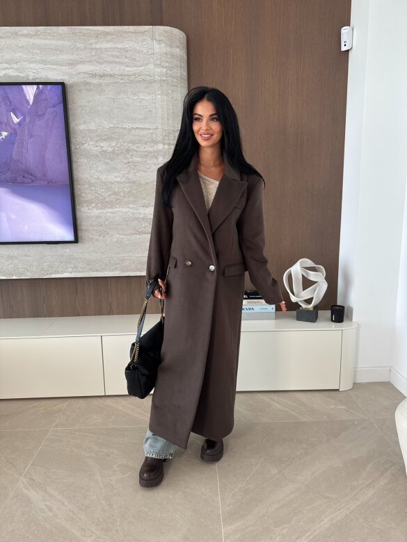 Coat Flint chocolate