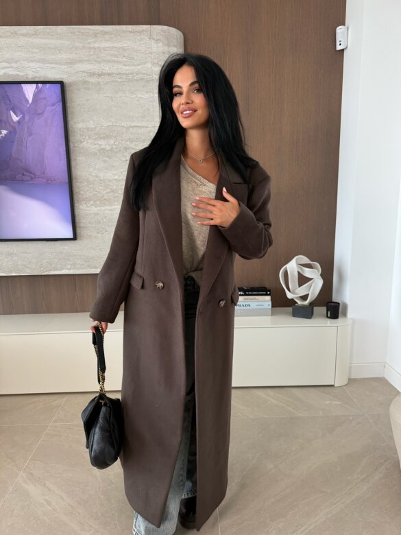 Coat Flint chocolate