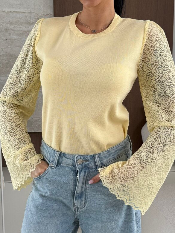 Sweter Bolsena żółty