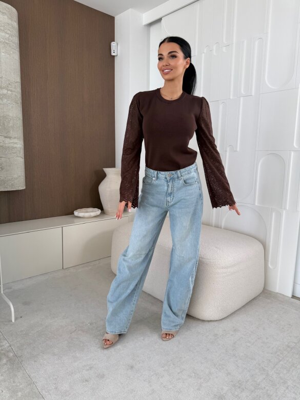 Sweter Bolsena czekoladowy