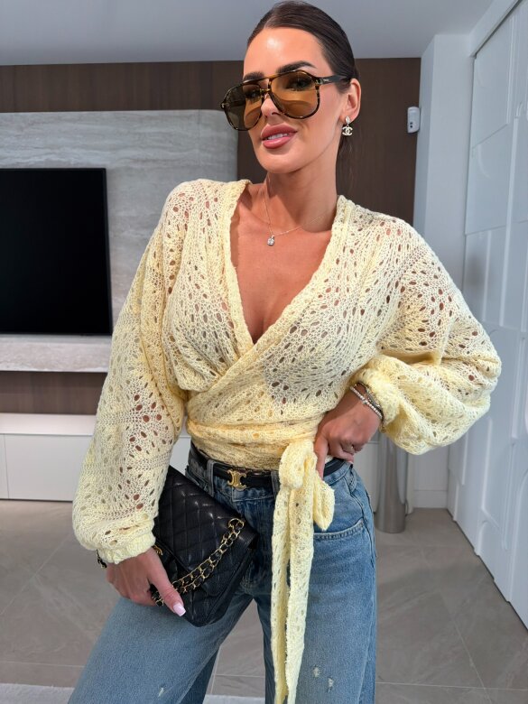 Sweter Filio butter yellow 